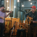 Marcus Angeloni and James Rossi performing